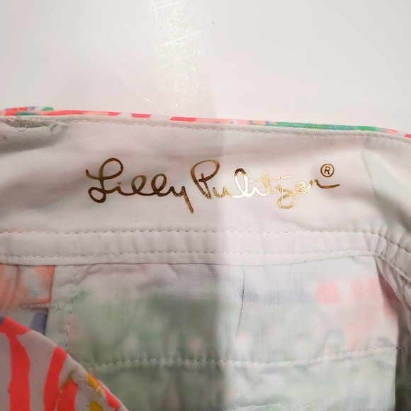 Lilly Pulitzer 19277 Callahan Short Roar of the Seas Multi. Size 00 - Picture 11 of 13